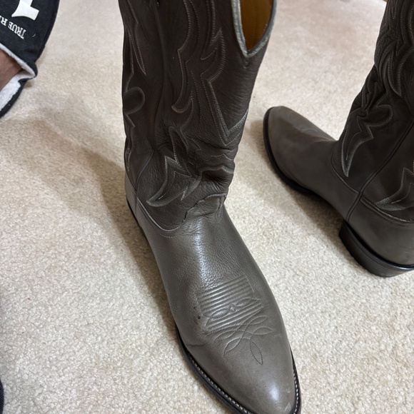 Nocona mens Gray boots - Picture 6 of 13